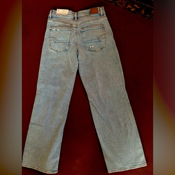 American Eagle Outfitters Stovepipe Strigid Jeans Size 2 Regular High-Rise 26W. - Picture 3 of 3
